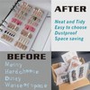 MeetRade Nail Storage Organizer: A5 Nail Display Book Fake Nail