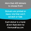 Yeti - Sticker, 3" Vinyl Sticker, Water Proof, Fade Proof,