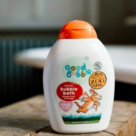 Good Bubble Room On The Broom Bubble Bath With Pumpkin & Wild Lily - 400ml Tear-Free Baby Bubble Bath For Sensitive & Eczema-Prone Skin
