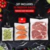 Reusable Vacuum Sealer Bags for Food – 30 Medium (10