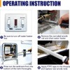 3Pack RV Water Heater Anode Rod & Flush Wand -