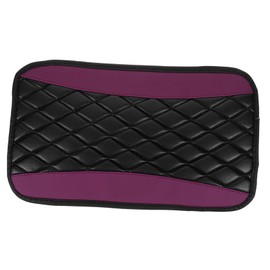 FUNOMOCYA Arm Rest Covering Car Vehicle Center Console Pad Durable Pu Material Fade Wear Resistant