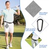 Golf Towels, Sweat Absorbent Durable Microfiber Golf Wiping Cloth Small