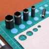 Eyelet Punch, Set of 5, Round Shape, Leather Punch, Hollow,