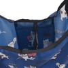 KUSUGURU Eco Bag with Carabiner, blue