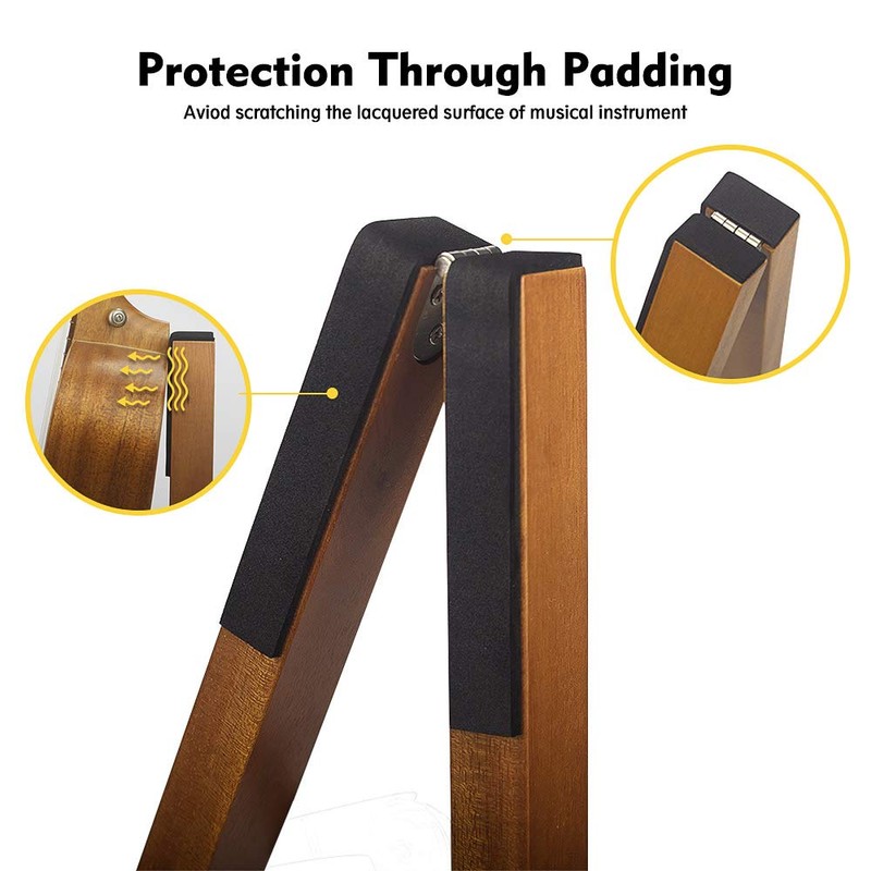 Neboic Violin Stand, Ukulele stand, Wooden Banjo Stand, Violin Stand