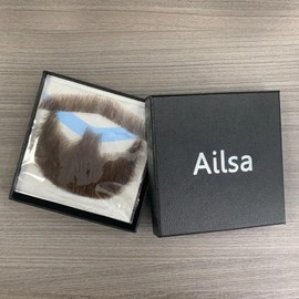 Fake Beard Realistic Mustache Brown Goatee Costume Facial Hair 100% Human Hair Invisible Lace False Beards for Halloween Cosplay Parties Drama Movie Makeup