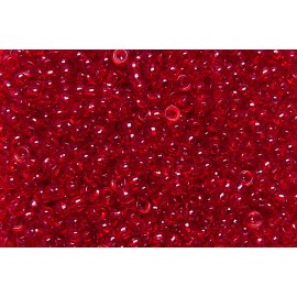 JOLLY STORE Crafts® Raspberry Red 7mm Mini Pony Beads made in USA 1,000pc crafts school VBS jewelry