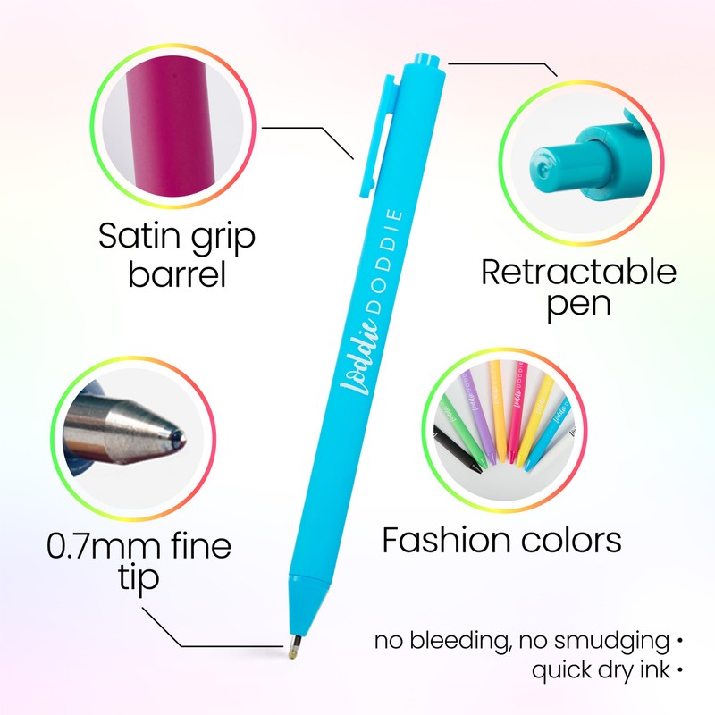 Loddie Doddie Gel Pens for Journaling and Note Taking 8
