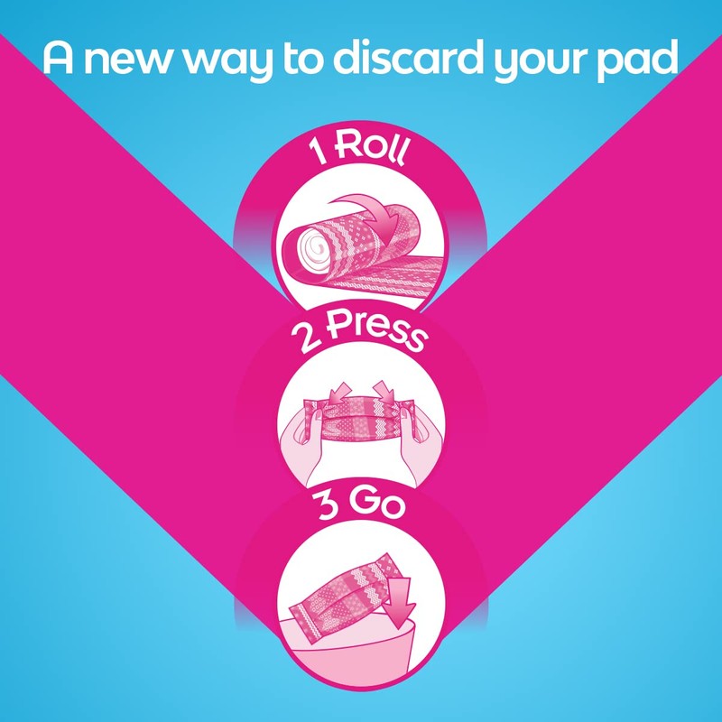 Saba, Ultra Invisible Regular Flow Ultra Thin Pads with Wings,