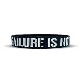 FAILURE IS NOT AN OPTION Wristband - Size: XL - 9"
