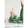 Creative Co-Op Hand-Painted Stoneware Cabbage Bowl