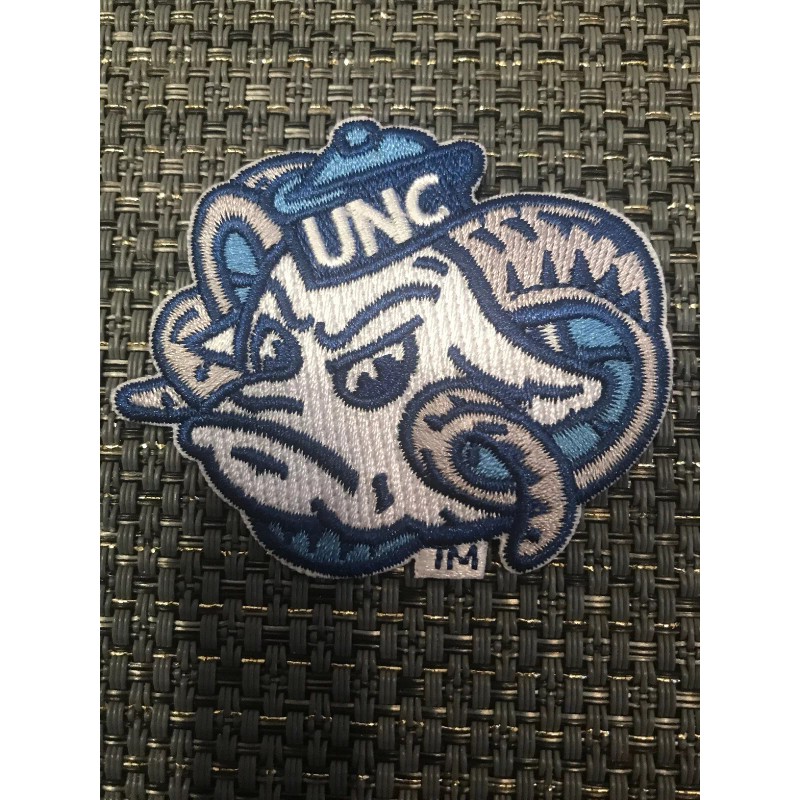 UNC North Carolina Tar Heels Vintage Embroidered Iron On Patch
