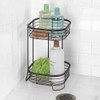 iDesign Forma Free Standing Bathroom or Shower Storage Shelves for