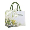 DIOWW Canvas Beach Bag With Scarves Women Chamomile Floral Gift