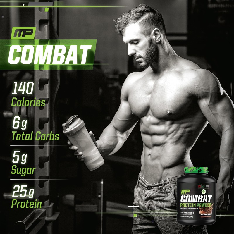 Muscle Pharm Muscle Pharm Combat 4lb Chocolate Protein and MusclePharm