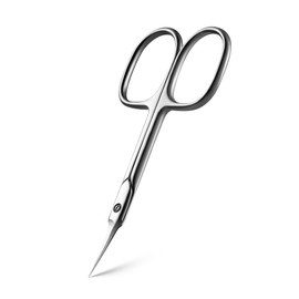 BEZOX Curved Nail Cuticle Scissors - Precision Manicure Scissors Cuticle Cutter Professional Stainless Steel Nail Scissors for Cuticle Care Cuticle Cutter