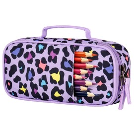 Choco Mocha Kids Pencil Case, Noir-beige, pencil case