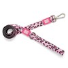 Max & Molly Classic 6 ft Leopard Pink Dog Leash