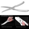 Chicken Bone Scissor Stainless Steel Poultry Kitchen Shear with Safe