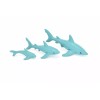 K&M Great white Shark Set of Three Realistic Toy Model
