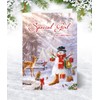 Special Girl Christmas Card - Forest Friends - Medium Sized