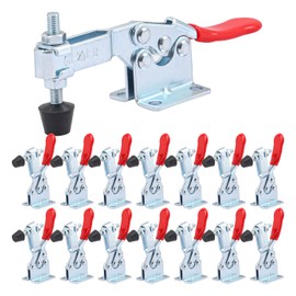 Biugaaufai 15 Packs GH-225D 500lbs Holding Capacity Toggle Clamps, Quick-Release Horizontal Toggle Clamp, 225D Horizontal Toggle Clamps For Woodworking, Welding, Drill Press, Mechanic