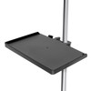 Mic Stand Tray & Clamp On Shelf - Heavy Duty