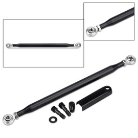 XMMT Round Black Billet Gear Shift Linkage Shifter for Harley Softail Touring Electra Street Road Glide Road King FLHT FLHR FLTR FLHX 1986-2023