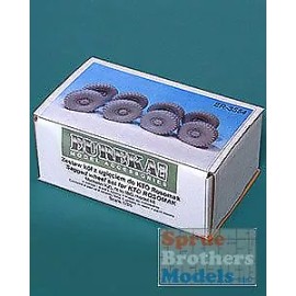 Eureka XXL EURER3554 1:35 Eureka XXL KTO Rosomak Sagged (Michelin XZL) Wheel Set (IBG kit)