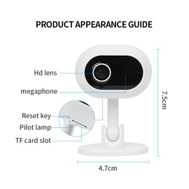 EatPitaya WiFi Cameras 1080p HD Cameras for Home Security Indoor/Outdoor Canerawith Motion Tracking for Baby & Pet Pan Wi-Fi Wireless Smart Home Security Camera HD WIFI, Night Vision 2-Way Audio