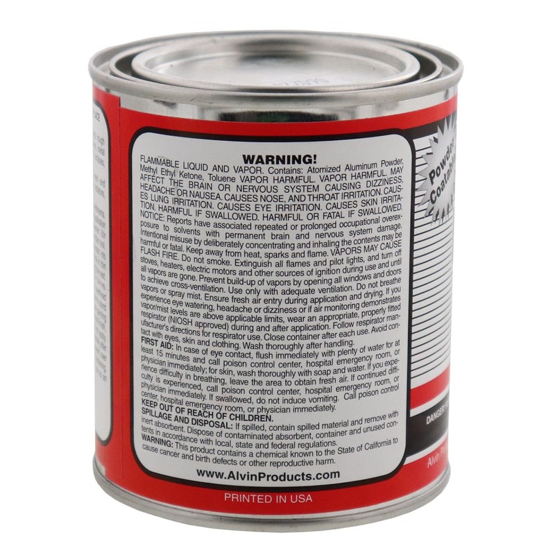 Alvin 24oz Lab Metal Durable Economical Repair Putty Dent Filler