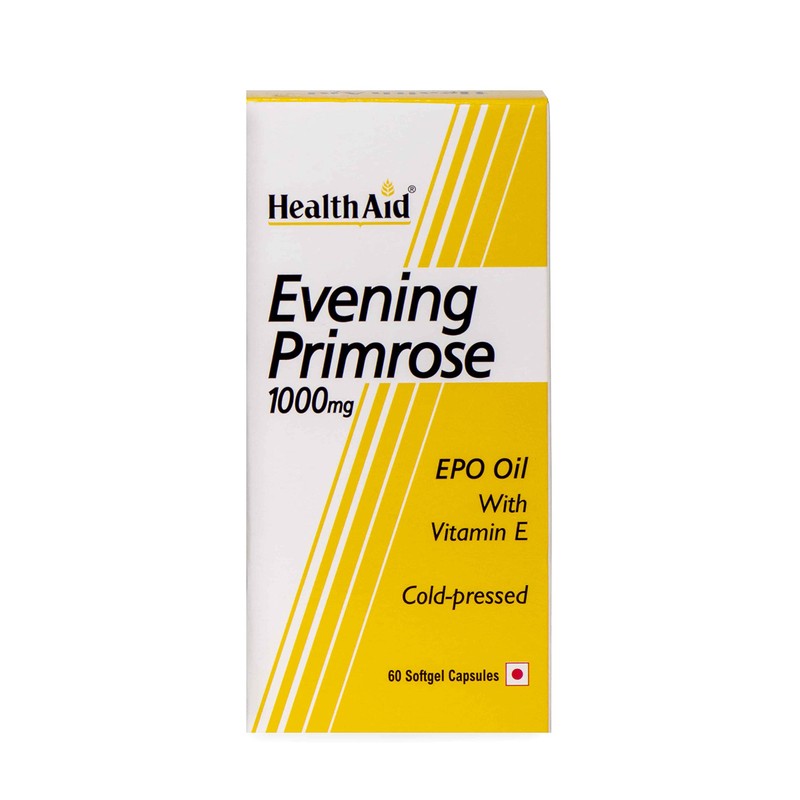 HealthAid Evening Primrose Oil 1000 mg - 60 Capsules