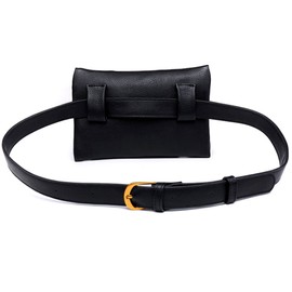 MEGAUK Women Fashion Crocodile Waist Bag PU Leather Travel Fanny Pack Mini Bum Bag for Ladies(Tassels)