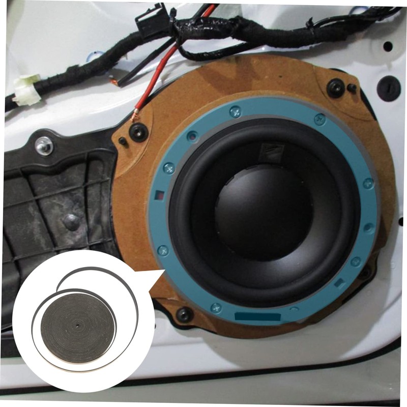 Kisangel Seal Gasket for Speaker 12mm Cell Foam Tape Soundproofing