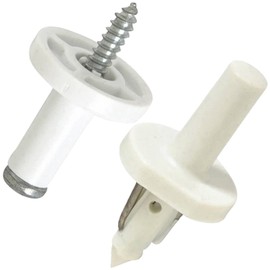 PartsBroz 4388538 Shelf Support Stud - Compatible With Whirlpool Kenmore KitchenAid Roper Refrigerator - Replaces AP3109339 PS372050 WP2147997 2147997 1110718 1115382 2147997D 2179566 828974