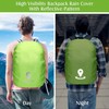 YANSYUN Rain Cover School Bag Pack of 2 Reflective Rain