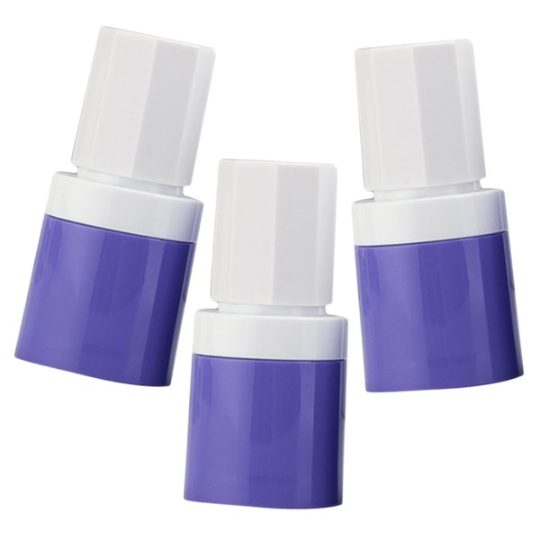 Mikinona 15ml Airless Pump Bottles Travel Size Leakproof Lotion Bottles