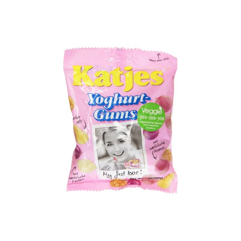 Katjes Candy, Yoghurt Gums, 7.1 Ounce