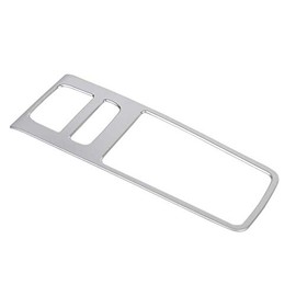 [VULCANS] Harrier 80 Series Shift Panel Cover, Satin Silver, Shift Gate, Garnish, Console Switch Panel Cover, Shift Base Panel, Shift Gate Panel, Interior Panel, Custom Parts, Interior Aero Accessory, HARRIER