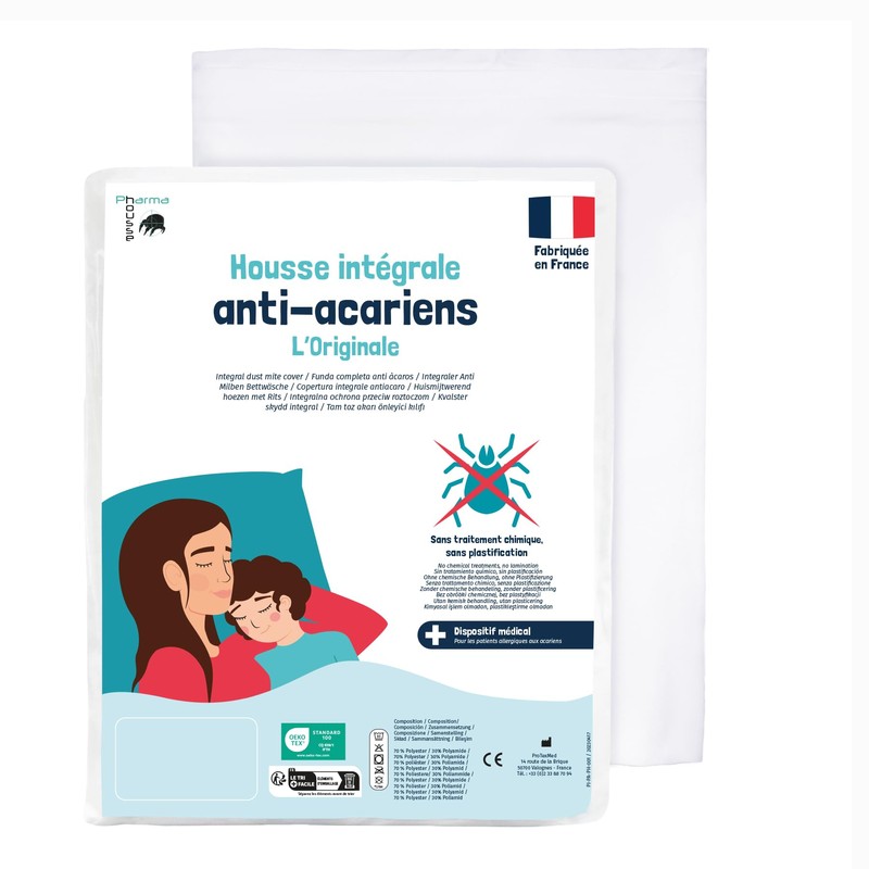 Pharma-Housse - Anti-dust mite duvet cover - breathable, anti-allergic -