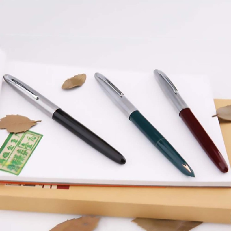 3 PCS Hero 329-2 Fountain Pen Set, Fine Nib with