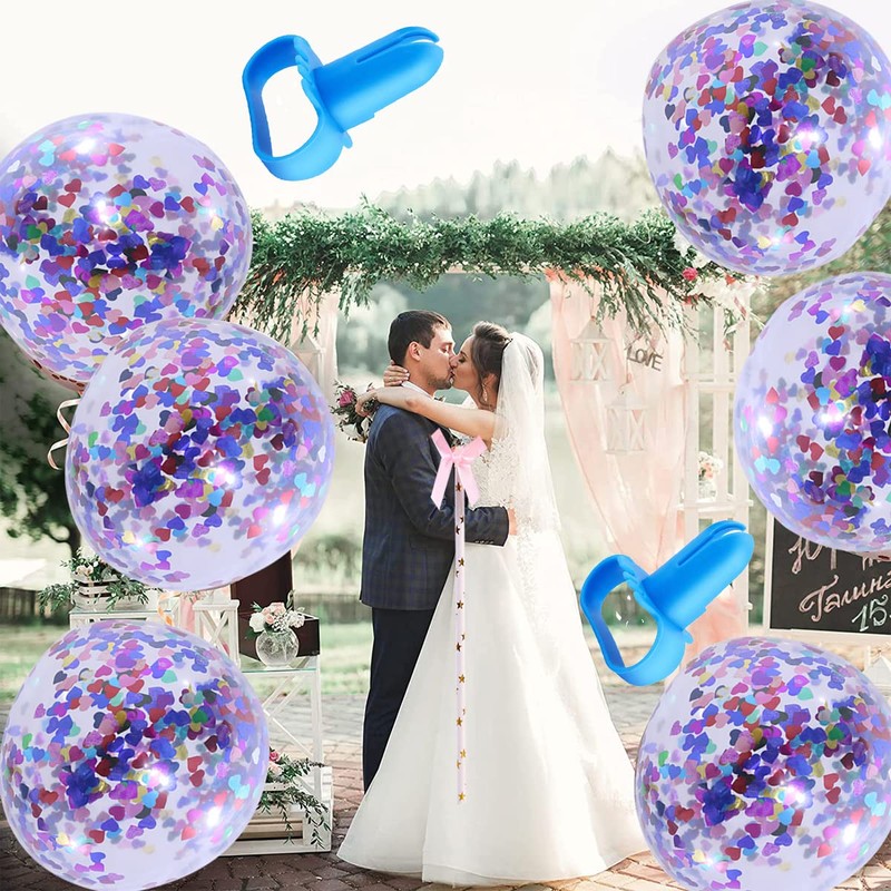 4 Pcs Balloons Knot Tying Tool Balloons Knotter Accessory for