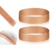 KAPSING Pack of 2 Orange Brown Seamless Wig Cap Sweatproof