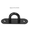 5 PCS Stainless Steel Eye Plate Ceiling Hook Pad Eye