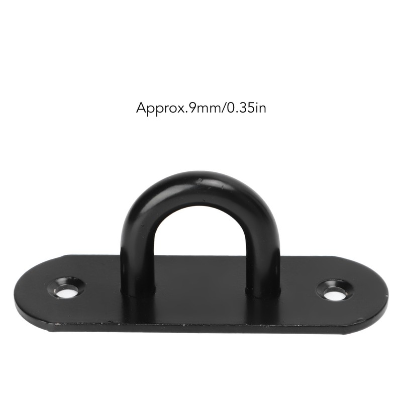 5 PCS Stainless Steel Eye Plate Ceiling Hook Pad Eye