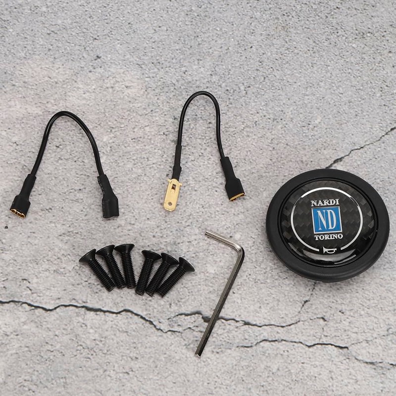 Nardi Replacement Horn Button Carbon Horn Horn Button Steering Wheel