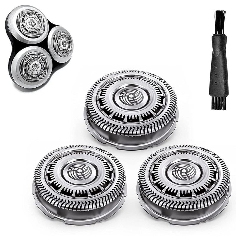 Beauty Parts 3Pk Shaver Heads Replacement SH90 Compatible w/Norelco Electric