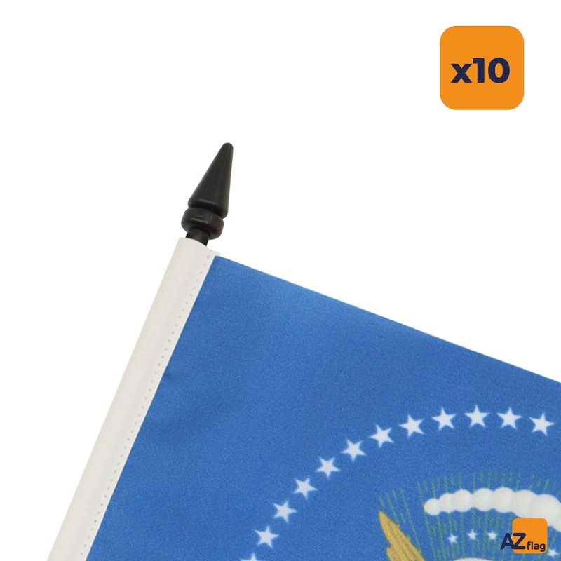 AZ FLAG - Set of 10 USA President Table Flag