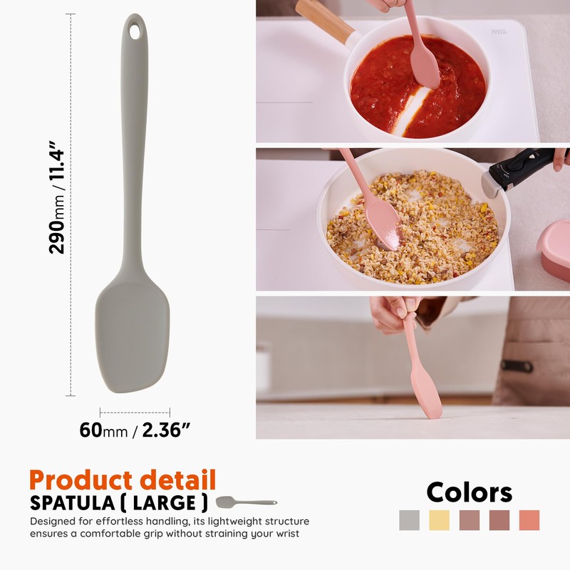 Platinum Silicone Spatula – BPA Free Silicone Spatula for Cooking
